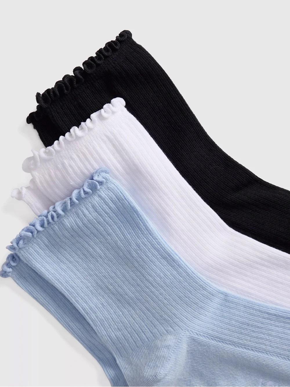 Levi's Short Cut Lettuce Socks (3 Pack) Women's